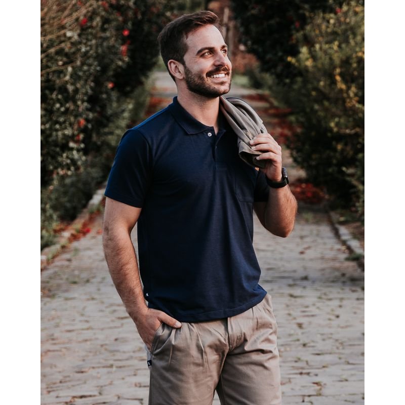Camiseta Polo Masculina Ba'steiro